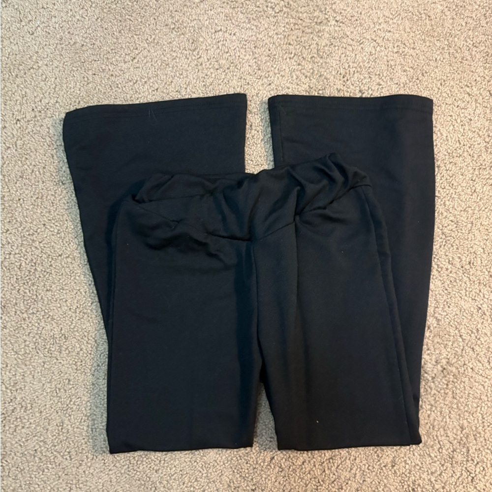 SHEIN Black Kids Leggings